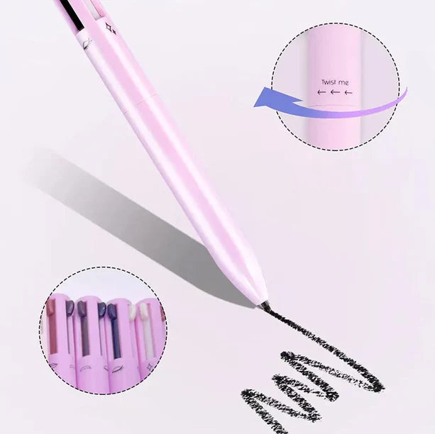 Waterproof 4-in-1 Makeup Pen